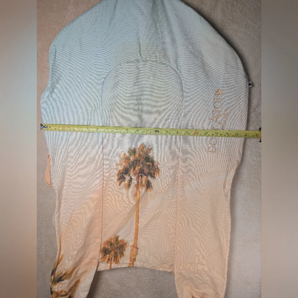 DockATot Deluxe Plus Palm Tree 0-9 Months Cover Only HTF Travel Style Nursery